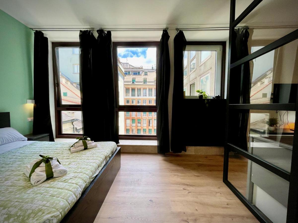 Studio Sottoripa 87A Di Fronte All'Acquario - Genovabnb It ภายนอก รูปภาพ